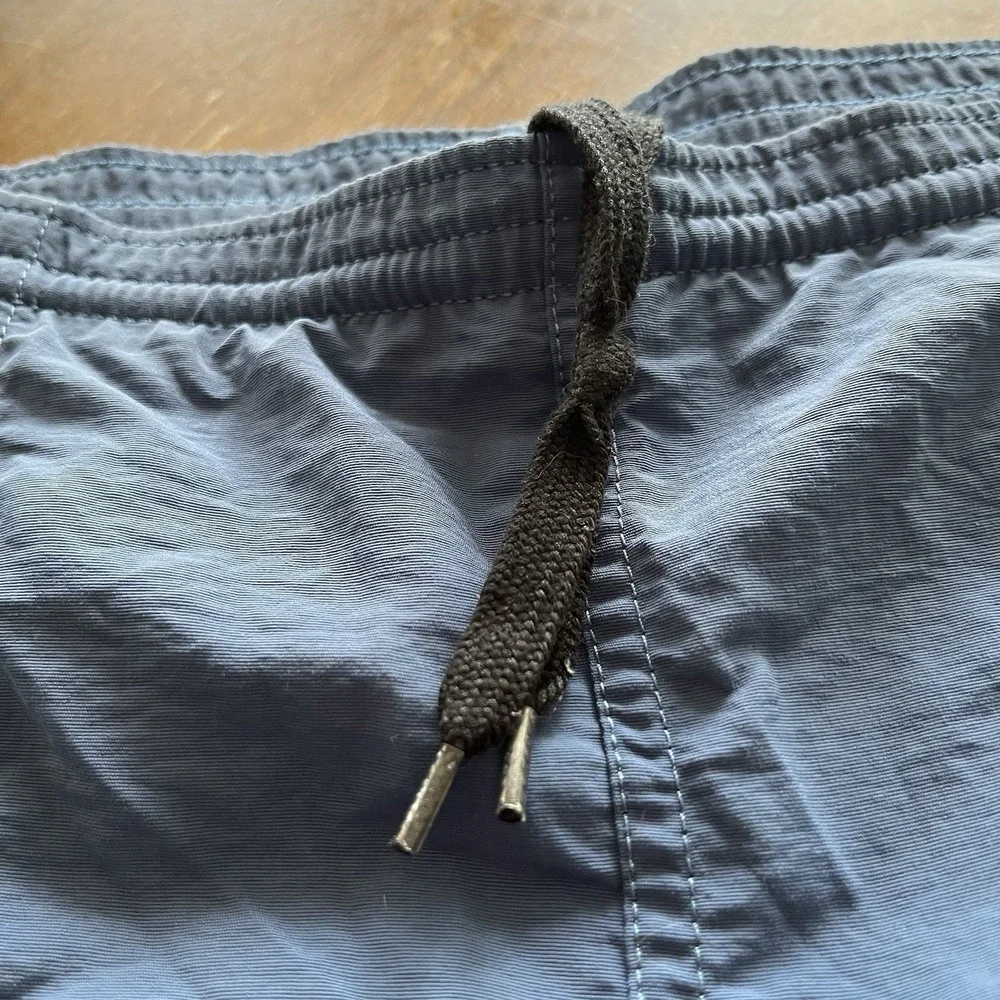 Patagonia Baggies Shorts Men 2XL Glass Blue 58033 Nylon Mesh Line Athletic